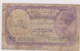 5 PIASTRE 1940 EGIPT/F