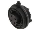 Conector circular soclu mamă 4 pini 10A 277V BULGIN PXV0747/S IP68 IP69K