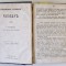 DICTIONAR GERMAN - RUS , TEXT IN GERMANA CU LITERE GOTICE SI RUSA CU CARACTERE CHIRILICE , COLEGAT DE DOUA VOLUME , 1867