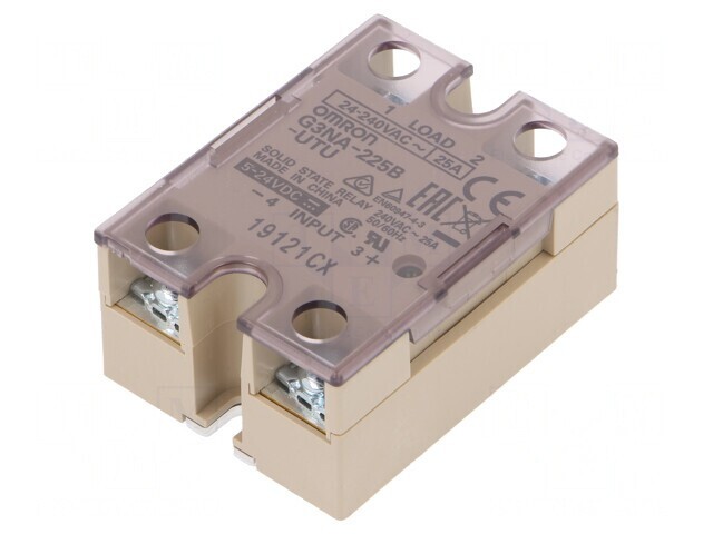 Releu semiconductor 25A 24-240VAC 1-fazat 5-24VDC