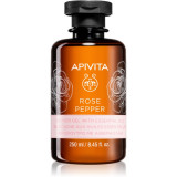 Apivita Rose Pepper Rejuvenating Showel Gel gel de duș cu uleiuri esentiale 250 ml
