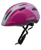 Casca ciclisti pentru copii, Awina by Moon, culoare roz/alb, marimea M Cod:AWR0614
