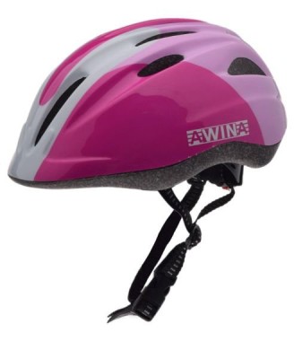 Casca ciclisti pentru copii, Awina by Moon, culoare roz/alb, marimea M Cod:AWR0614 foto