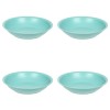 Set 4 Farfurii Adanci Plastic Verde 18cm Vervo.Ro - Vesela Rezistenta pentru Supe, Ciorbe, Paste