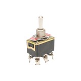 Intrerupator universal 12V, 4 pini, 6-10A, montaj fi 12 mm, Breckner Germany