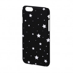 Carcasa Lumi Stars iPhone 6 Hama, Negru/Alb