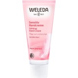 Crema de maini Weleda pentru piele sensibila, 50ml - hidratare, calmare, hranire, fara parfum