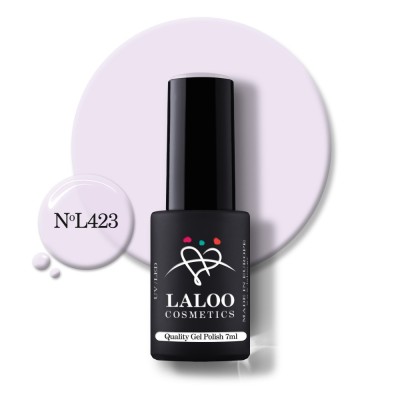 423 Pastel Purple | Laloo gel polish 7ml foto