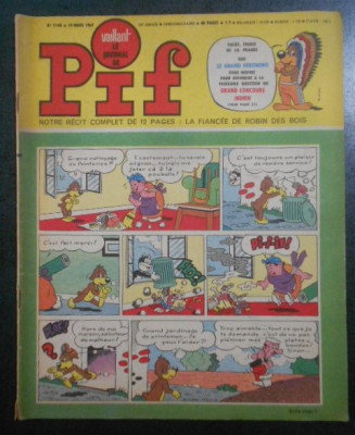 Revista Pif, nr. 1140, anul 1967 foto