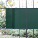 Folie pentru gard protectie vizuala Jesteburg verde mat RAL 6005 [en.casa] HausGarden Leisure