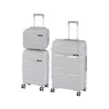 TraveLux Voyager IX set valize rulante gri