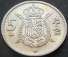 Moneda 5 PESETAS - SPANIA, anul 1978 *cod 1394 C (varianta 1975) = A.UNC, Europa