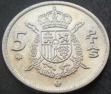 Cumpara ieftin Moneda 5 PESETAS - SPANIA, anul 1978 *cod 1394 C (varianta 1975) = A.UNC, Europa