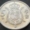 Moneda 5 PESETAS - SPANIA, anul 1978 *cod 1394 C (varianta 1975) = A.UNC