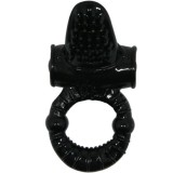 BAILE - SWEET RING VIBRATING RING WITH TEXTURED RABBIT, BAILE FOR HIM
