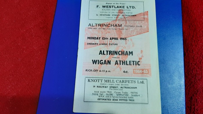 program Altrincham - Wigan Athletic