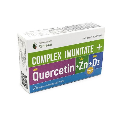 COMPLEX IMUNITATE+QUERCETIN+ZN+D3 30CPS foto