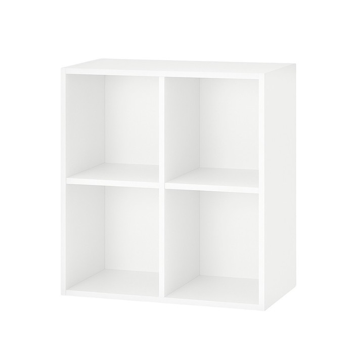 Boxie nyitott fali szekr&eacute;ny 80x80x37 cm feh&eacute;r