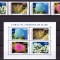 RO 2001 LP 1570+a &quot;Corali si anemone &quot; - complet : serie+colita 318 , MNH