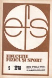 Cumpara ieftin Revista Educatie Fizica si Sport nr. 9, 1978, 64 pagini, format brosat, dimensiune 16x24 cm, limba romana, stare buna