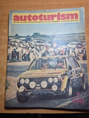 revista autoturism iulie 1985 - raliul dunarii foto