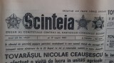 Cumpara ieftin Ziarul Scanteia nr 14617, 17 august 1989, 6 pagini, vizita Giurgiu, Teleorman