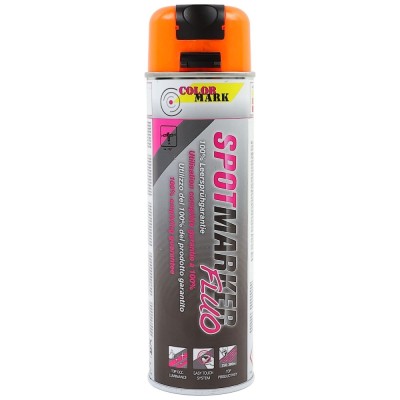 Spray marcaj rutier, Dupli-Color MK Flour, portocaliu, 500 ml foto