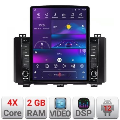 Navigatie Toyota Auris 2013-2018 Quad Core ecran tip TESLA 9.7&quot; cu Android Radio Bluetooth Internet GPS WIFI 2+32 DSP CarStore Technology