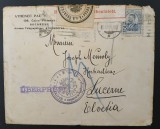 ROMANIA 1919-plic circulat Elvetia1 - stampilate-