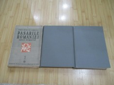ROBERT RITTER VON DOMBROWSKY ; D. LINTIA--PASARILE ROMANIEI / R. P. R. - 3 VOL. foto