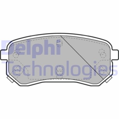 Delphi set placute frana, frana disc foto