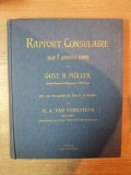 RAPORT CONSULAIRE SUR L &#039; ANNEE 1903 par GUST. H. MULLER ( consul general de Roumanioe a Rotterdam ) AVEC UNE DESCRIPTION DU PORT DE ROTTERDAM par H.