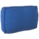 vidaXL Perna pentru Palete pentru Spătar Albastru Regal 70x40x12 cm