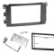 Cadru radio 2DIN cu console metalice + cadru (173&times;98 mm) SMART FOR-TWO 2007&gt;2010 / SMART FOR-FOUR