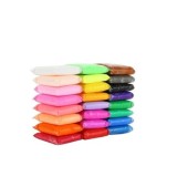 Set 24 Plastilina Multicoloră Dactylion, Accesorii Modelaj. Plastilină Modelatoare, Textură Fină, Joacă Creativă pentru Copii