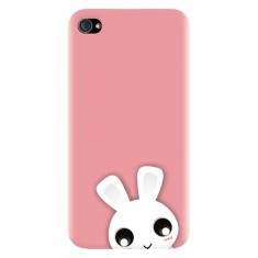 Husa silicon pentru Apple Iphone 4 / 4S, Cute Girly 002