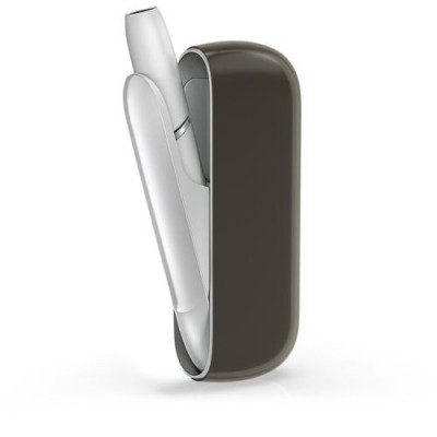 Husa pentru incarcator IQOS 3, Kwmobile, Negru/Transparent, Silicon, 47195.01 foto