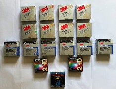 lot de 208 dischete floppy disk vechi vintage su si cutii originale pentru dischete