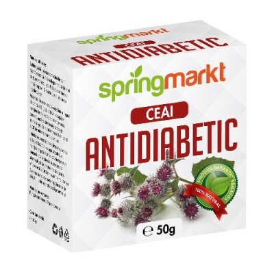 Ceai Antidiabetic 50gr Springmarkt foto