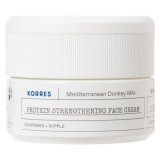 Cremă de față Korres cu proteine din lapte de măgăriță mediteraneană, tonifiere 40 ml