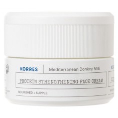 Cremă de față Korres cu proteine din lapte de măgăriță mediteraneană, tonifiere 40 ml