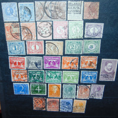 Lot timbre vechi Olanda