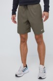 Reebok pantaloni scurți de antrenament Workout Ready culoarea verde