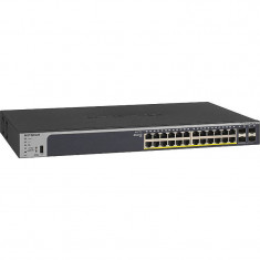 Switch NetGear GS728TP-200EUS 24-Port Gigabit PoE+ Smart Pro Switch 4 SFP Ports 190W foto