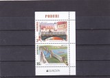 EUROPA PODURI,SERIE COMPLETA IN PERECHE,2018,MNH,ROMANIA.