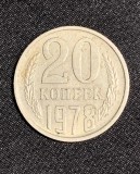 Moneda 20 copeici 1978 Rusia