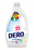 Detergent lichid Dero 2in1 Iris Alb si Flori de Romanita, 40 spalari, 2L
