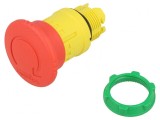 Comutator de Siguranță 22mm Roșu fără IP66