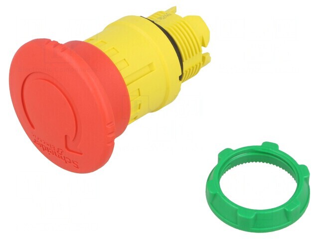 Comutator de Siguranță 22mm Roșu fără IP66