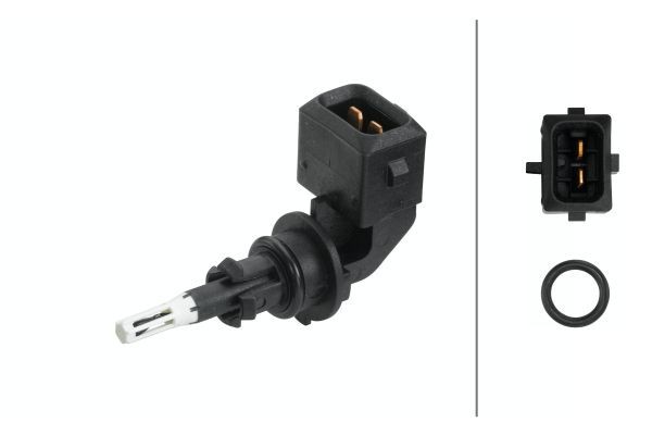 HELLA 6PT 009 109-351 senzor,temperatura aer admisie